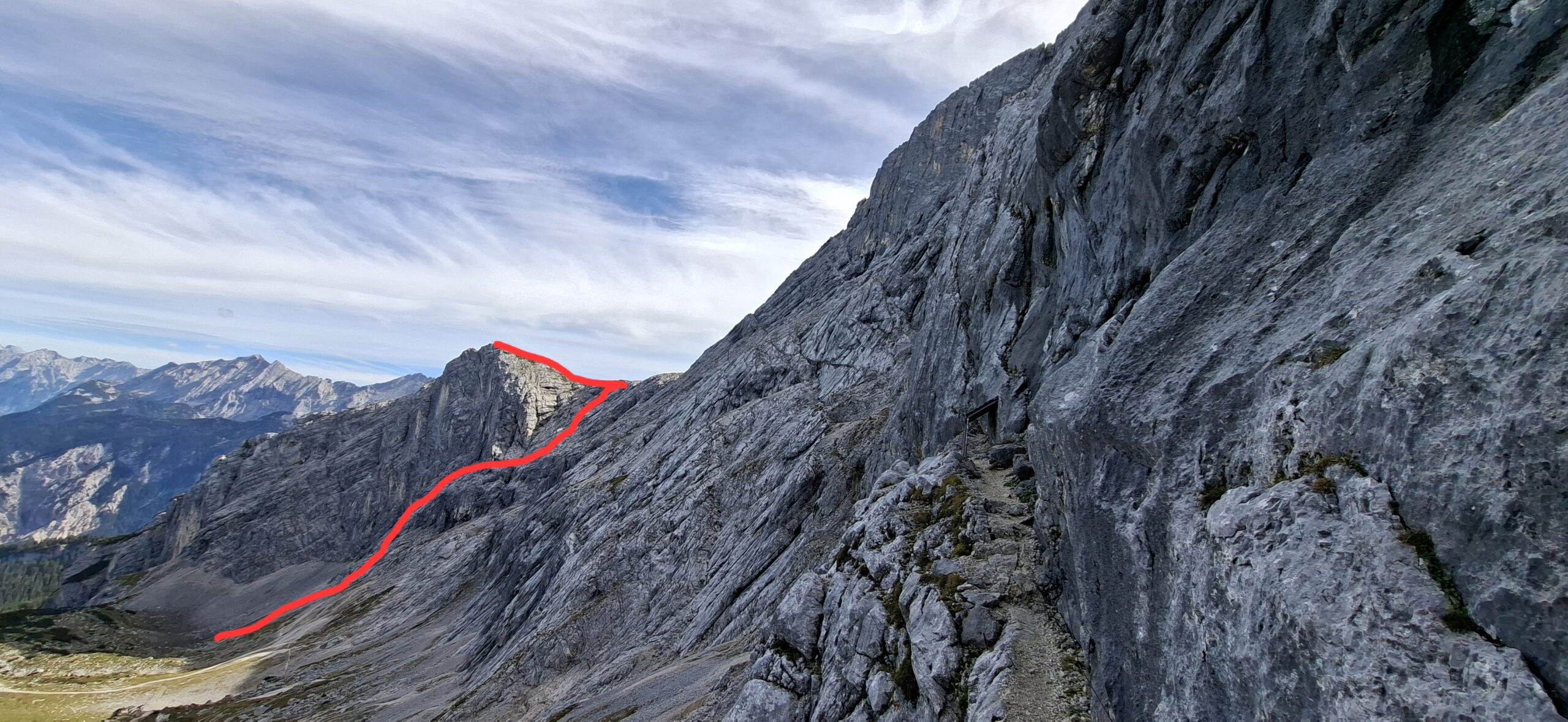 Schöngänge Klettersteig – Bernadeinkopf (2.143m)